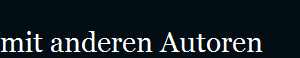 mit anderen Autoren